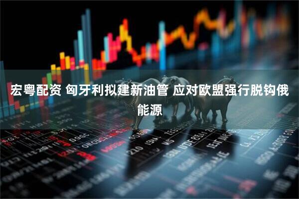 宏粤配资 匈牙利拟建新油管 应对欧盟强行脱钩俄能源